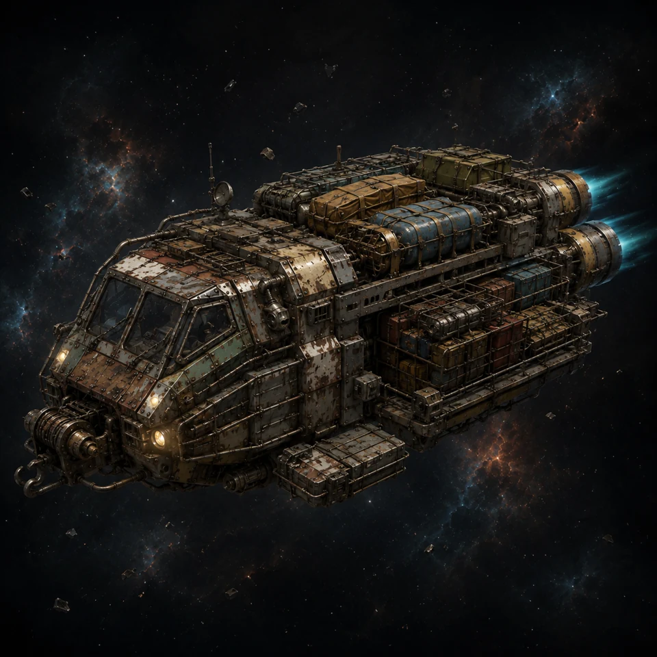 The Scrap Sloop ship hull